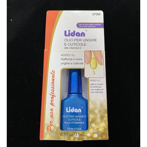 lidan olio per unghie e cuticole